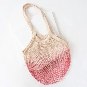 Camp collection dip dye market tote